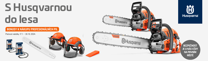 S Husqvarnou do lesa 2024 (BFR)